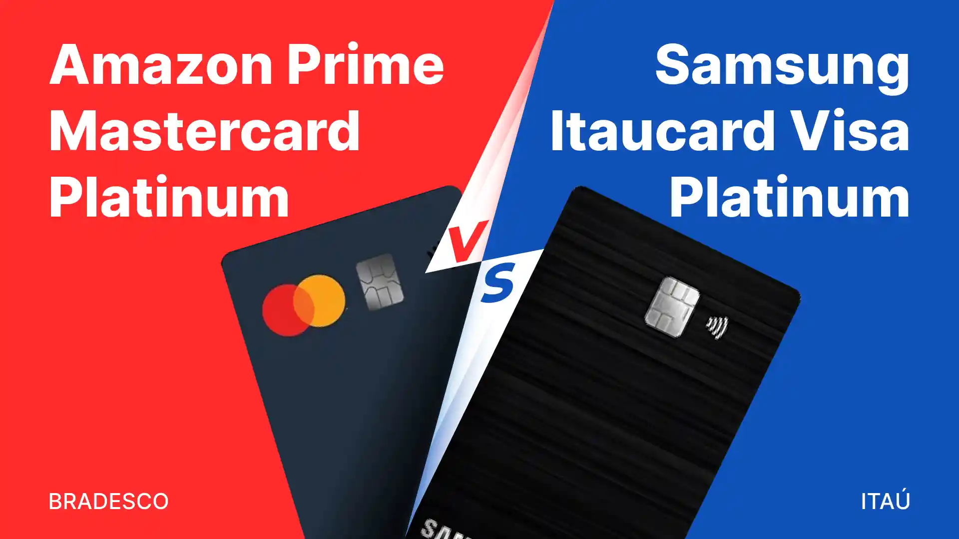 Comparativo: Amazon Prime vs Samsung Itaucard