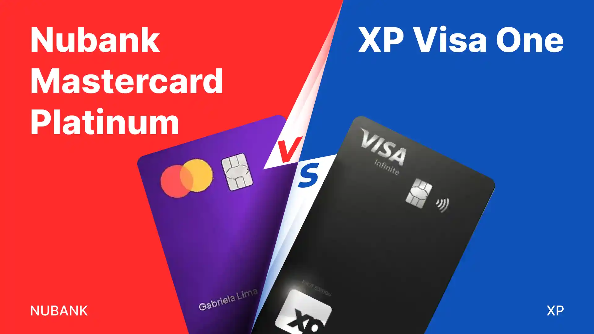 Comparativo: Nubank Mastercard vs Xp Visa