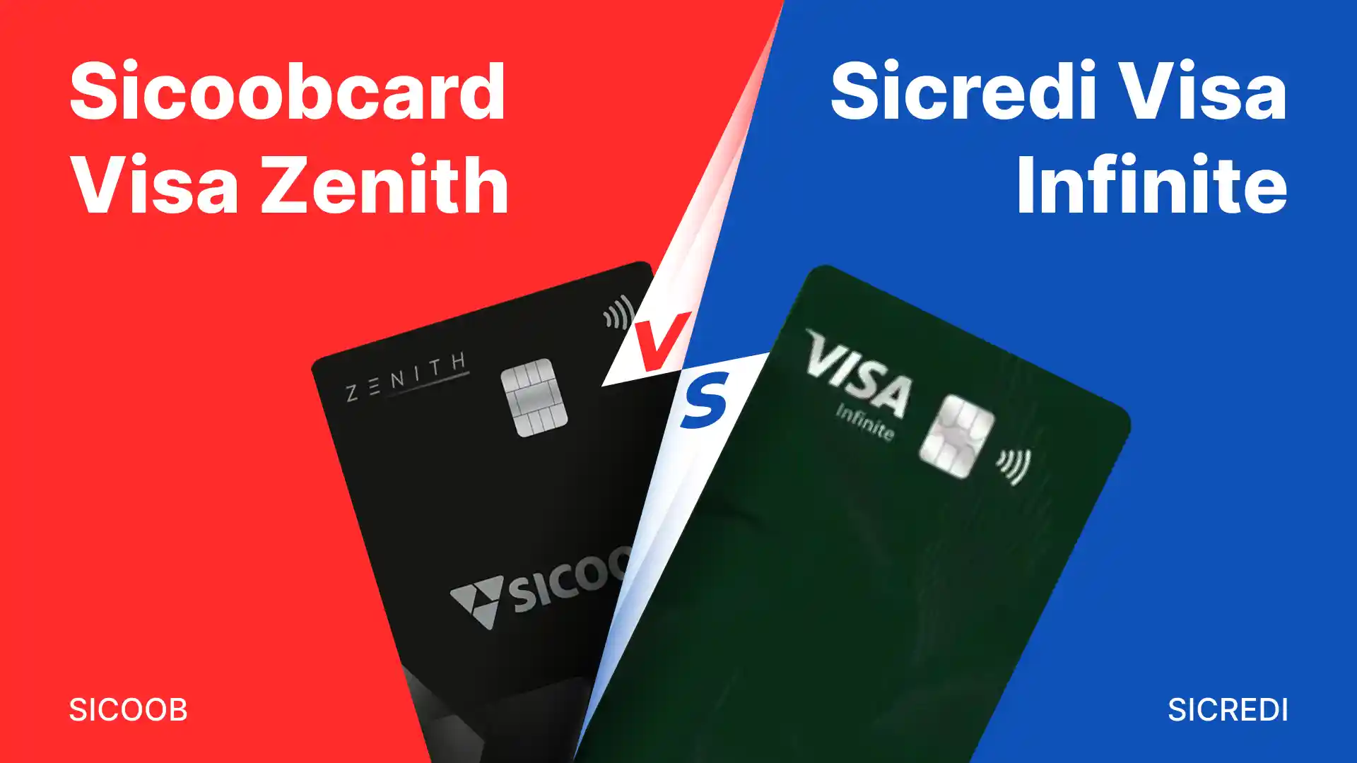 Comparativo: Sicoobcard Visa vs Sicredi Visa